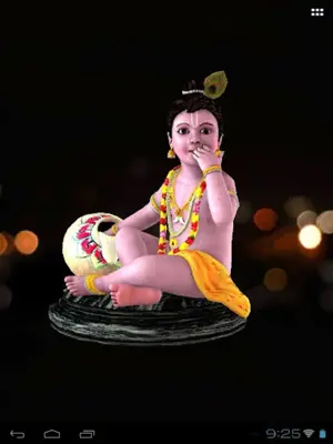 3D Krishna Live Wallpaper android App screenshot 9