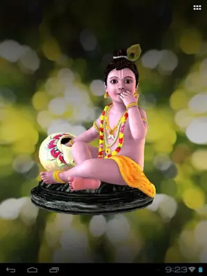 3D Krishna Live Wallpaper android App screenshot 11