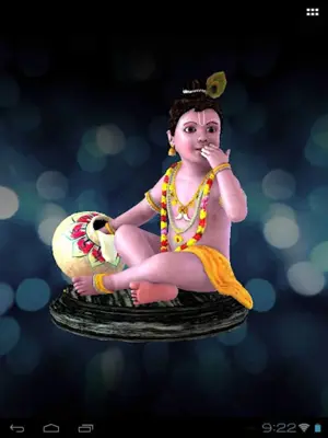 3D Krishna Live Wallpaper android App screenshot 12