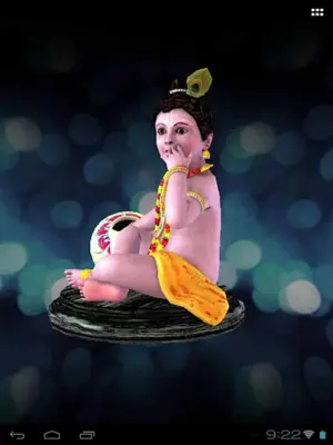 3D Krishna Live Wallpaper android App screenshot 13