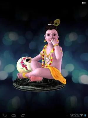 3D Krishna Live Wallpaper android App screenshot 14