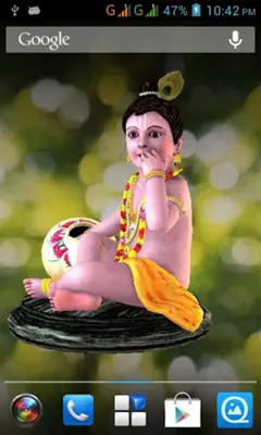 3D Krishna Live Wallpaper android App screenshot 15