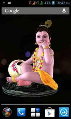 3D Krishna Live Wallpaper android App screenshot 16