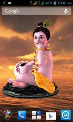 3D Krishna Live Wallpaper android App screenshot 17