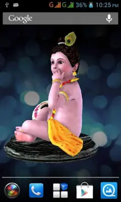 3D Krishna Live Wallpaper android App screenshot 19