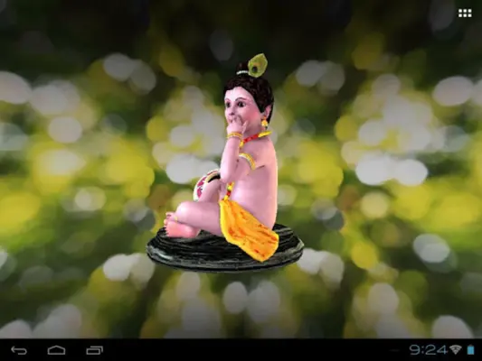 3D Krishna Live Wallpaper android App screenshot 6