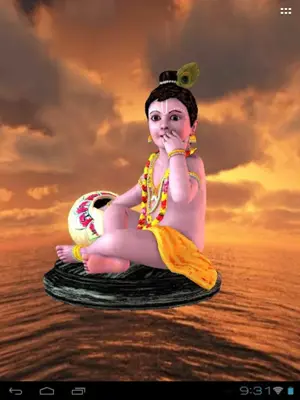 3D Krishna Live Wallpaper android App screenshot 7