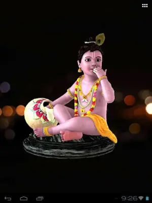 3D Krishna Live Wallpaper android App screenshot 8